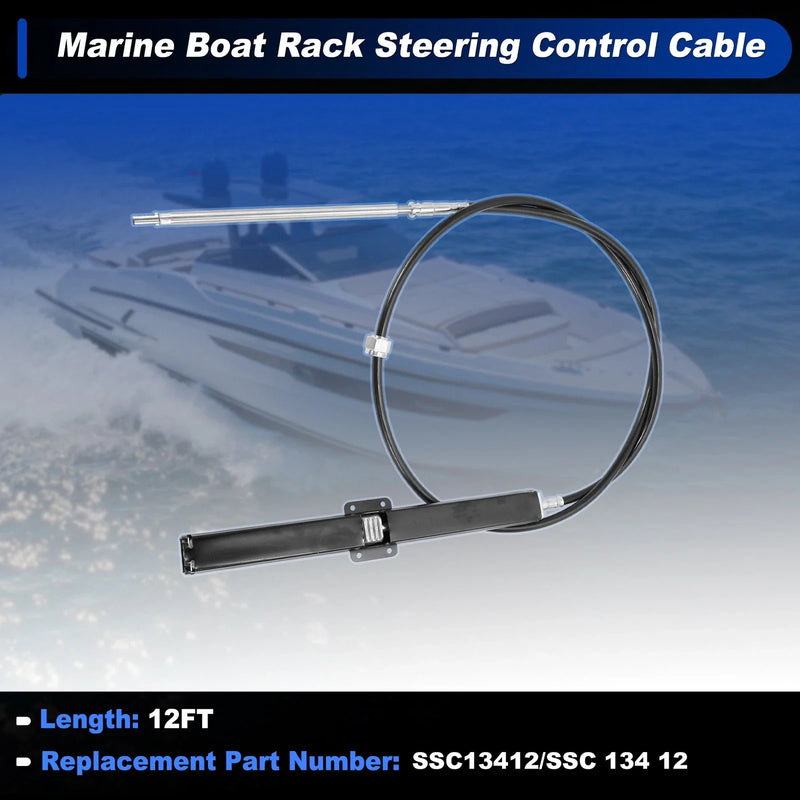 Marine Boat 12 Ft Marine Boat Rack Steering Control Cable