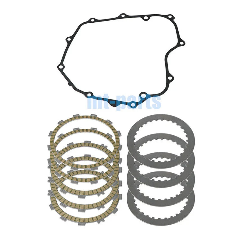 Kawasaki ER250 Z250 ER300 Z300 Clutch Friction Steel Plates Gasket (15-17)