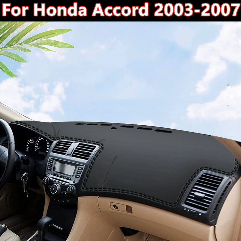 Honda Accord PU Leather Dashboard Cover (2003–2007)
