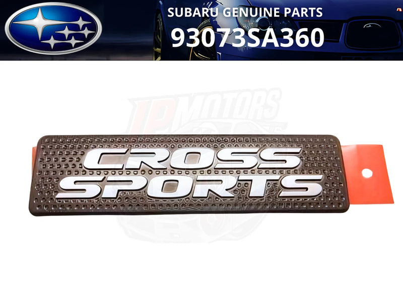 Subaru Forester Cross Sports Rare Emblem Badge