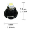 Car Instrument Cluster Panel - Universal Fit 10 x T3 Neo Wedge LED Bulbs