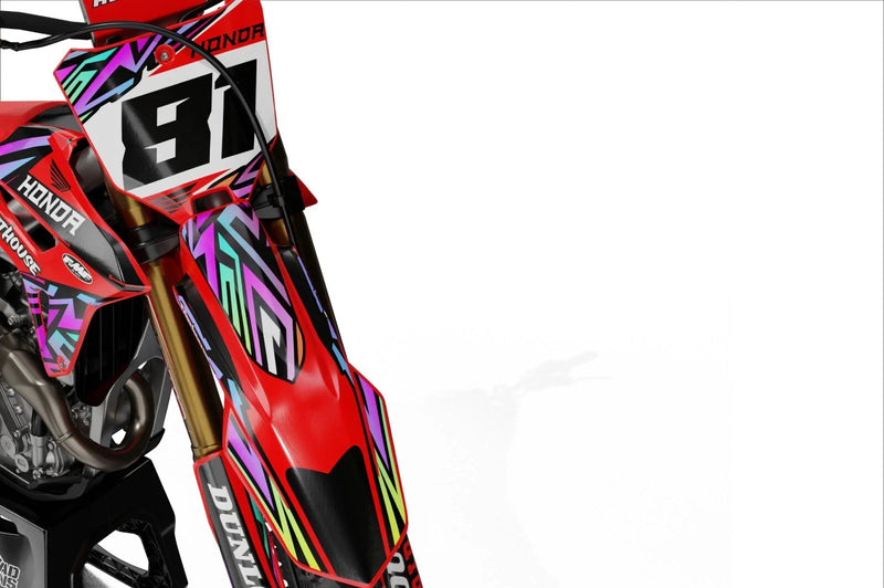 Honda CRF 110 (2019-2023) Decals Clover Style Graphics Kit