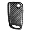 VW Polo, Golf 7, Tiguan, Skoda, SEAT Key Case Cover (Silver/Black)