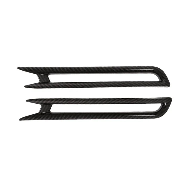 Toyota Sienna Carbon Fiber Rear Bumper Fog Light Covers (2011-2020)