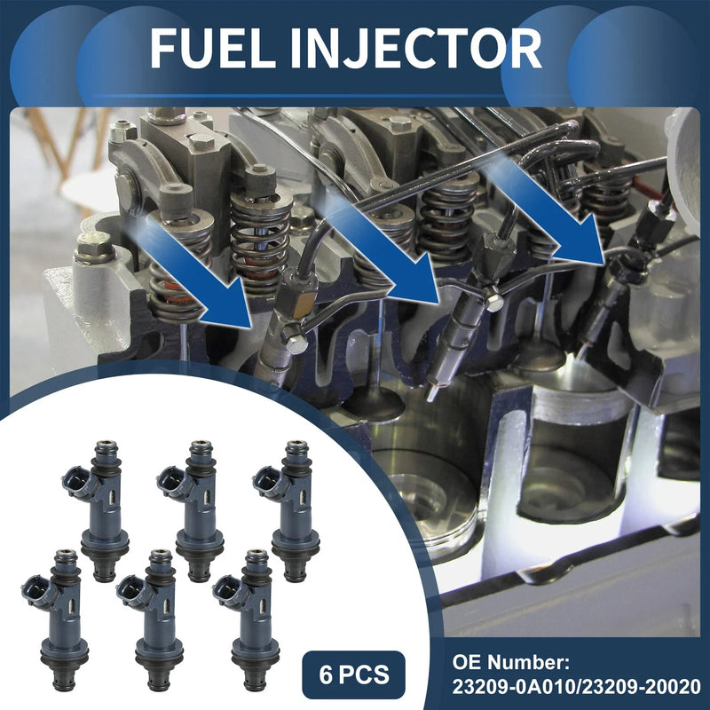 Toyota Avalon Fuel Injector 6 x (1998-2004)