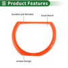 Dodge Challenger (2015-2024) Orange 4 x Headlight Trim Bezel