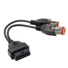 Harley Motorcycle 6 Pin 4 Pin OBD2 Adapter Cable Diagnostic Scanner