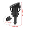 Chrysler PT Cruiser and Dodge Journey Windshield Washer Nozzle Spray