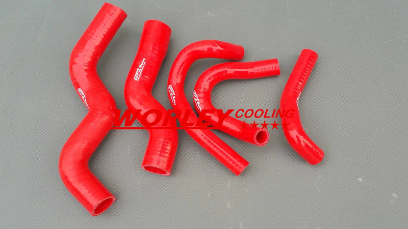 Isuzu Rodeo TF 2.8L Turbo Diesel RED Silicone Radiator Heater Hose (1998-2003)
