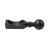 Motorcycle - Black Universal Ball Head Base GPS Phone Holder Clamp