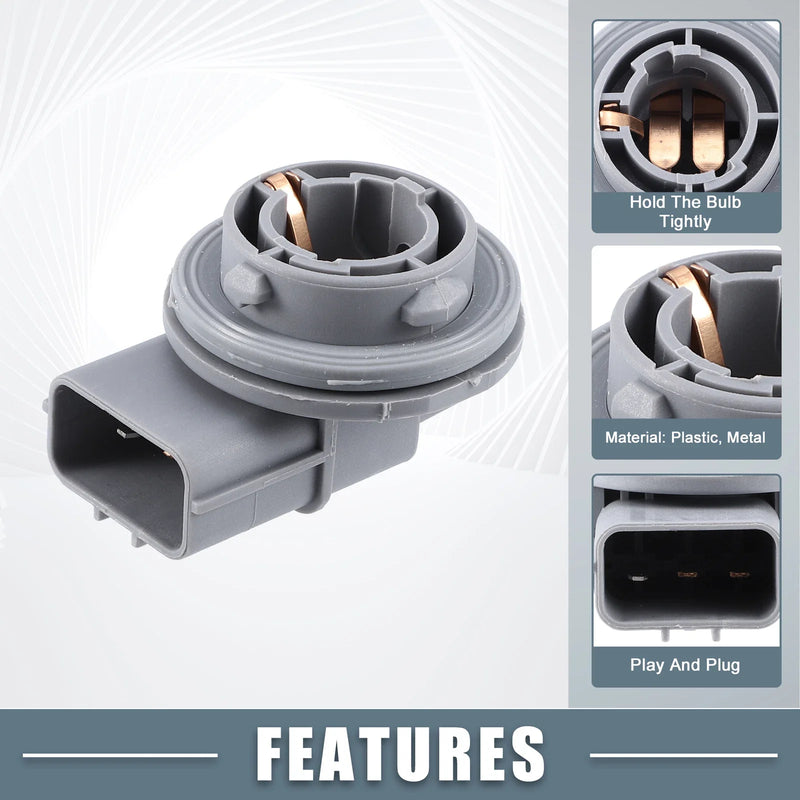 Hyundai Accent 2 x Car Headlight Bulb Holder Socket (2006-2011)