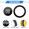 Toyota Highlander (2020-2022) Black Engine Start Stop Button Cover
