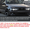 BMW 5 Series E39 M5 540i 530i M Color Front Kidney Grilles (1995-2004)