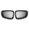 BMW 3 Series E46 Coupe / Cabrio Matte Black Single Slat Front Bumper Grille (2000-2006)