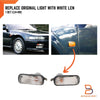 Honda Accord LH+RH Clear Lens Side Marker Turn Signal Lights (1992-1995)