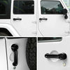 Jeep Wrangler JK 5 x Car Door Handle Cover Molding Trim Accessories (2007-2018)