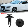 Ford 6mm Hole Dia Plastic Car Bumper Push Clips Rivets 10 x