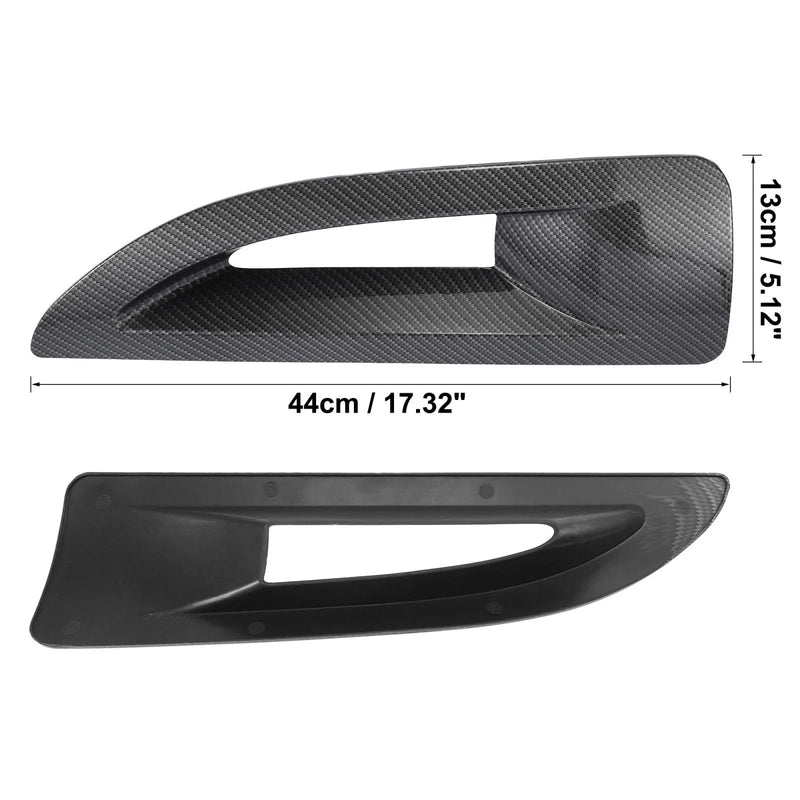 Jeep Wrangler JK JKU Unlimited Rubicon Hood Side Air Vent Covers (2007-2017)