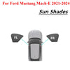 Mustang Mach-E 2 x Window Sun Visor Shade Privacy Sleep Shield (2021–2024)