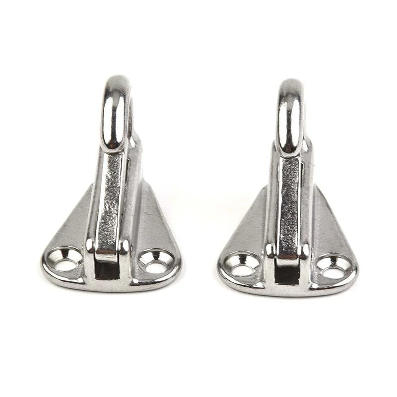 2 x Marine 316 SS Spring Snap Hook Fender Hardware