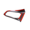 Toyota Supra A90 A91 Carbon Fiber Center Dashboard Speaker Panel Cover Trim