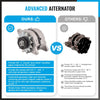 Suzuki LJ80 Sierra Cabrio 1.0L SJ410 Alternator (1981-1991)