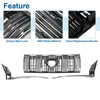 Toyota Land Cruiser Prado Upper Bumper Grille (2017-2020)