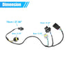 Chevrolet Malibu Front Headlight Wiring Harness Socket (2008-2012)