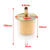 Universal Motorcycle Inline Gas Line 3/8" Fuel Filter (Fits Most Models)