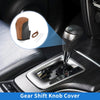 Mazda 3 (2014-2018) Brown Faux Leather Car Gear Shift Knob Cover 1 Pc