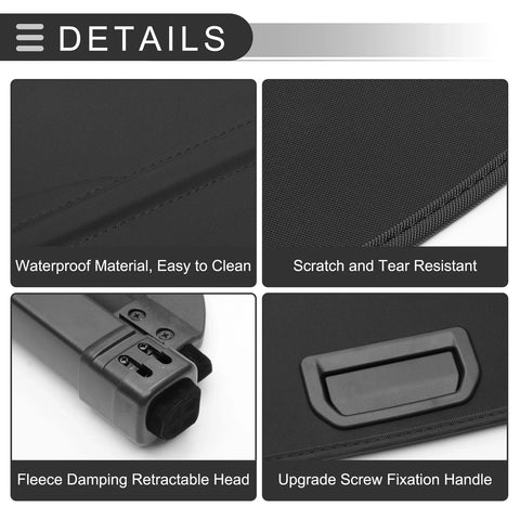 Mazda CX-50 (2023-2024) Black Carbon Fiber Retractable Cargo Cover
