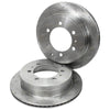 Toyota Prado 2 x Rear Disc Rotors + Brake Pad Set (1996–2009)