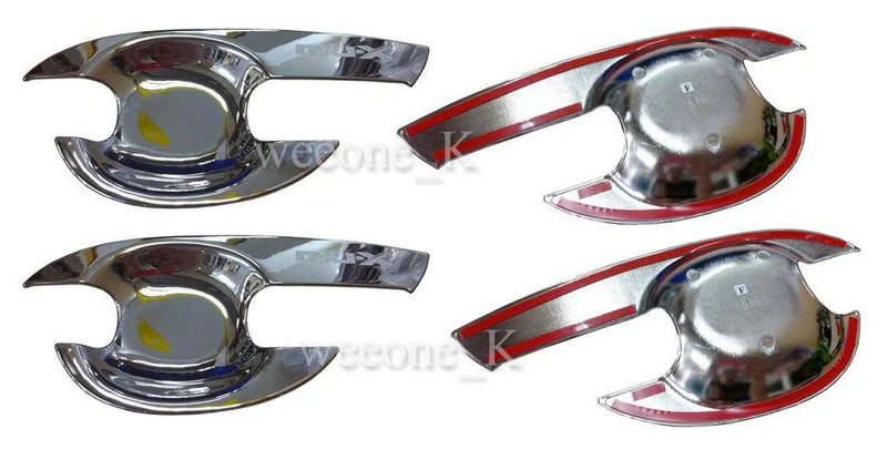 Isuzu MU-X Chrome 4 Door Handle Bowl (2013-2015)