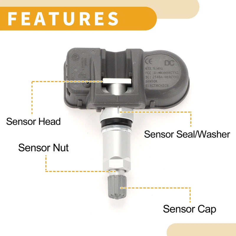 Chrysler 300 Tire Pressure Sensor TPMS Sensor (2009-2014)