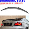 BMW E82 1 Series Coupe M4 Style Carbon Fiber Rear Trunk Spoiler (2007-2013)