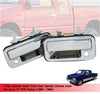 Isuzu TF TFR 2 x Chrome Front Door Handles (1989-1994)