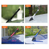 Universal FM Radio () 3inches Carbon Fiber Red Car Antenna