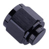 Fuel Systems Black Aluminum 10AN Female Flare Fitting Caps