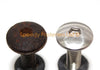 10x Vis de tête de fourche inox M6x20mm bouton champignon