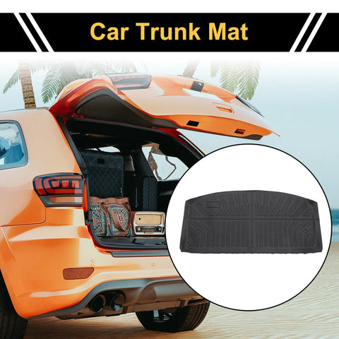 Mazda CX-90 (2024-2025) Stripe Pattern TPE Cargo Liner Rear Trunk Mat