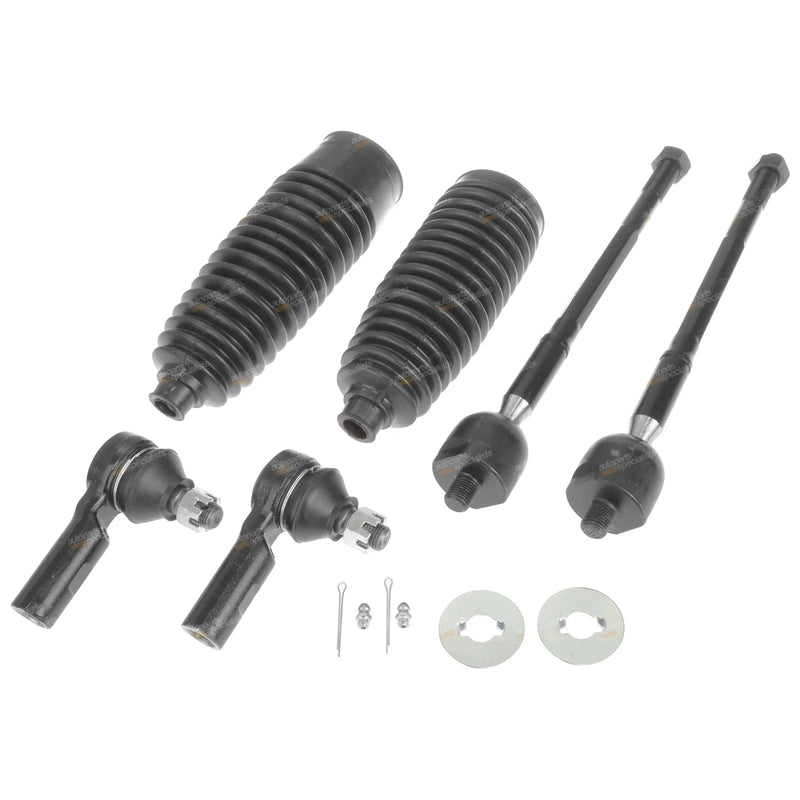 Toyota Hilux 4WD KUN26R GGN25R 2 x Inner Rack Tie Rod End + Rack Boots