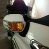 Honda Goldwing GL1800 Chrome Fairing Mirror Back Accent Grilles (2001-2011)