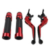 Yamaha YZF R1 Red Extendable Brake Clutch Lever Grip Set (2009-2014)