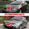 Honda Civic Gloss Black Mirror Cover Cap Trim (2006–2012)