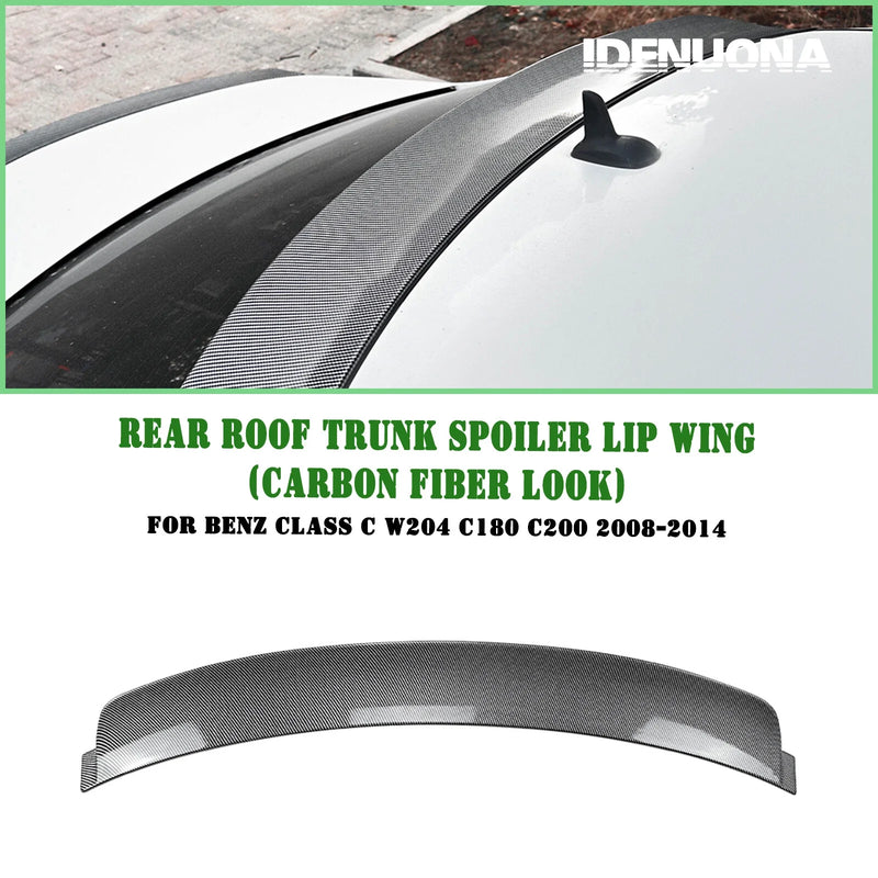 Benz C Class W204 C180 Rear Boot Spoiler Lip (2008-2014)