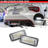 Scion FRS Subaru BRZ WRX Impreza STi Toyota 86 White LED License Plate