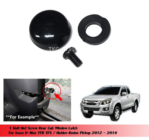 Isuzu D-Max Rear Cab Window Latch Lock Nut & Bolt (2012-2019)