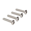Harley Sportster Iron XL883 XL1200 4 x Rear Fender Bolt Screws (2004-2023)