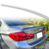 BMW 5 Series G30 X17 Silver Boot Lip Spoiler (2017-2023)