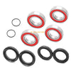 Yamaha Kodiak Front Wheel Bearings Seals Kit (1993–2006)